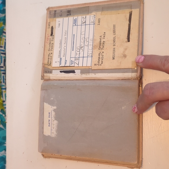 2 Vintage 1950's Harold Books By Crockett Johnson - Picture 5 of 11